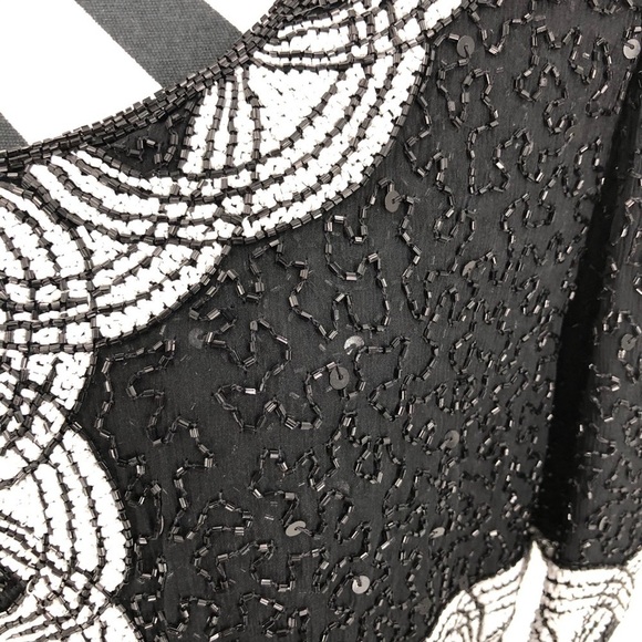 NWT Brilliante by J.A. Vintage Beaded Sequin Dress - Picture 3 of 12